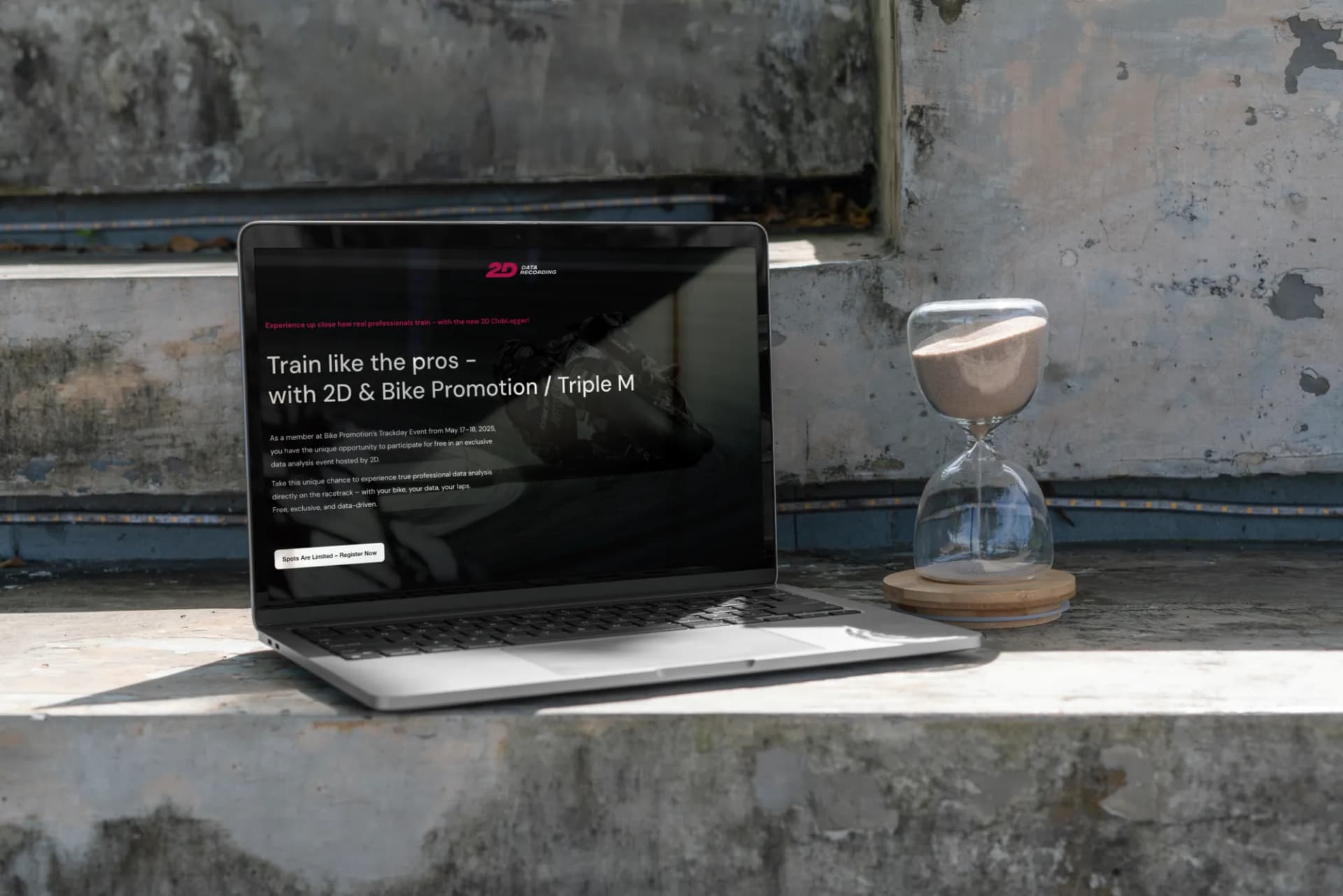 2D Datarecording — Event-Landingpage und E-Mail Marketing von novum partners