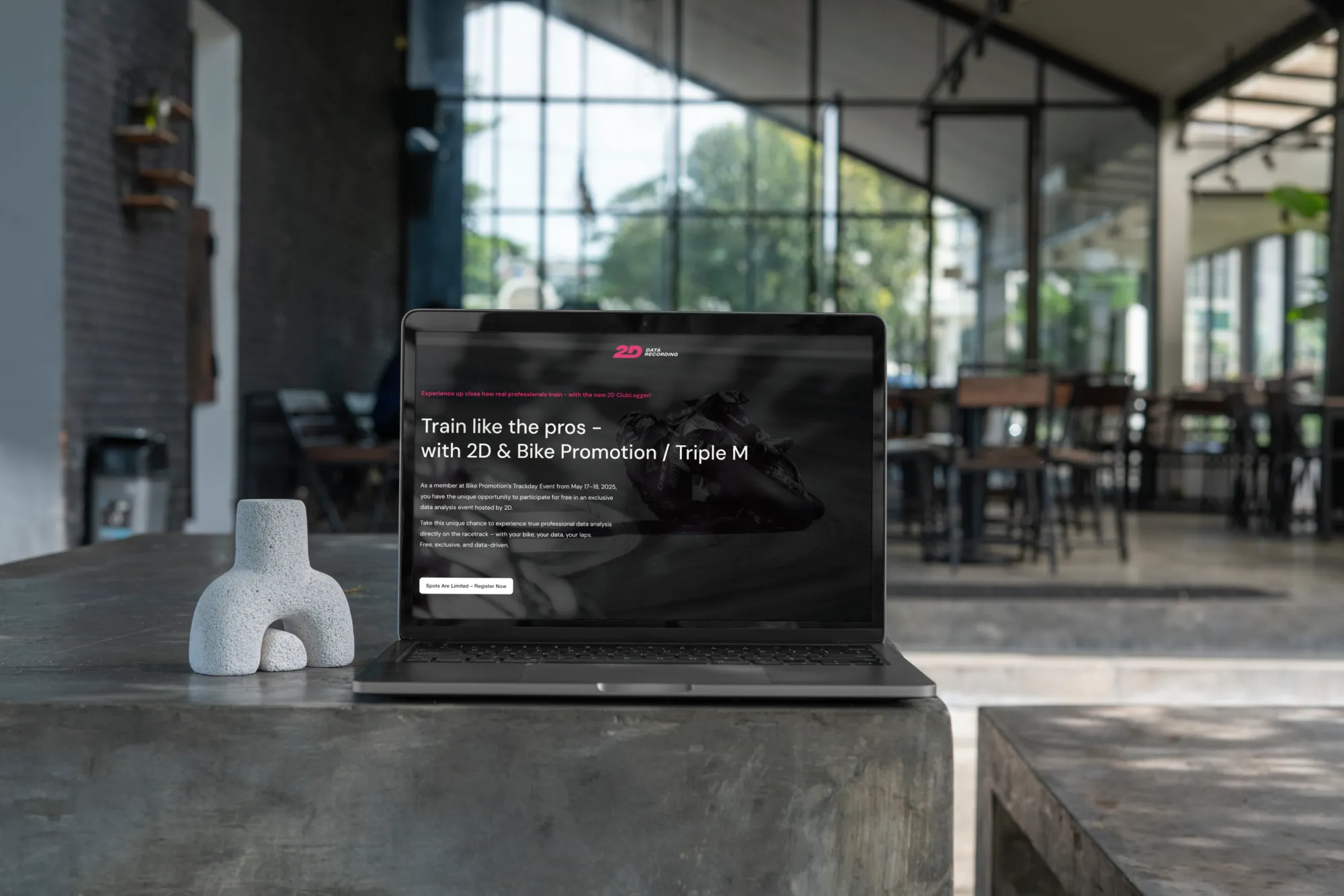 2D Datarecording — Event-Landingpage und E-Mail Marketing von novum partners